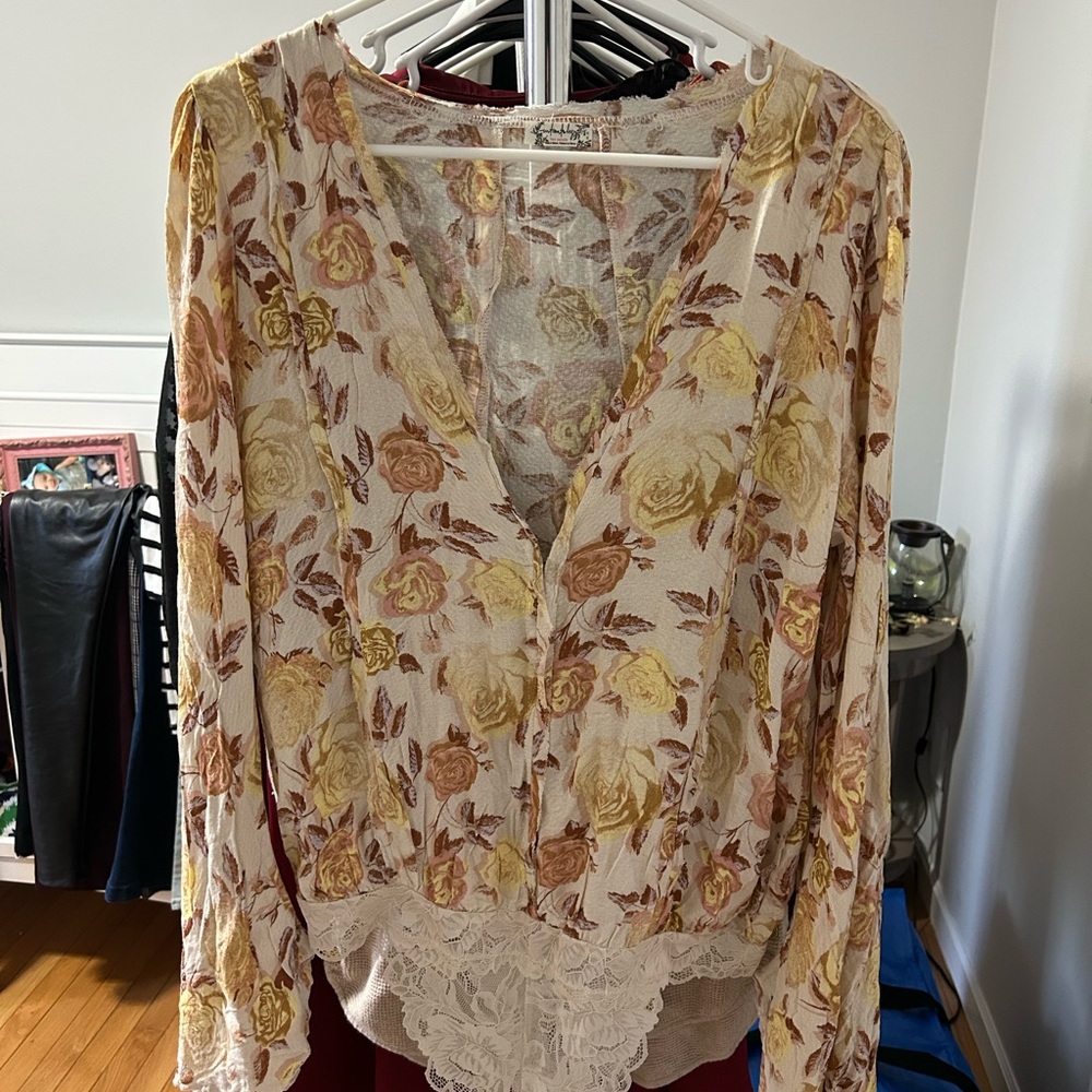 NWOT Free People Bodysuit